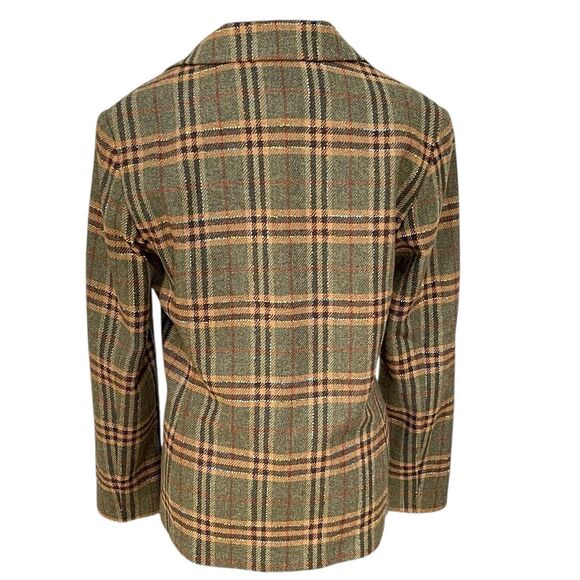 Huberman Ireland Womens Blazer Jacket Sz 12 VTG Preppy Professor Librarian Work - Picture 3 of 16